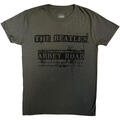 The Beatles Abbey Road Sign Short Sleeve T-Shirt Grey L