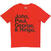 T-shirt The Beatles John, Paul, George & Ringo Red XL T-shirt