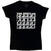 T-Shirt The Beatles Hard Days Night Faces Mono Black M Ladies T-Shirt