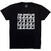 T-Shirt The Beatles Hard Days Night Faces Mono Black S T-Shirt