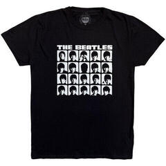 T-shirt The Beatles Hard Days Night Faces Mono Black M T-shirt