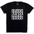 The Beatles Hard Days Night Faces Mono Black XL Maglietta