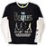 T-Shirt The Beatles Abbey Road Infill (Sleeve Print) Black & White M T-Shirt