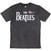Tričko The Beatles Guitar & Drop T (Stone Wash) Charcoal Grey 2XL Tričko