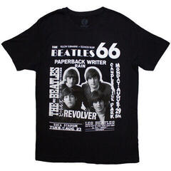 T-Shirt The Beatles 1966 Black 2XL T-Shirt
