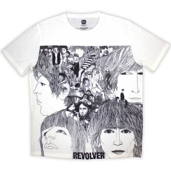 T-shirt The Beatles Revolver Sublimation White XL T-shirt - 1