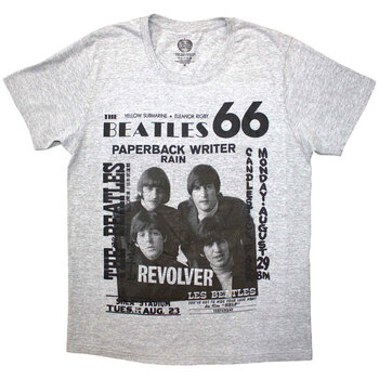 T-Shirt The Beatles 1966 Grey S T-Shirt - 1