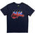 T-Shirt The Beatles Guitar & Flag Navy Blue XL T-Shirt