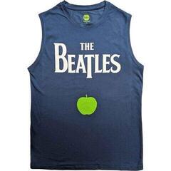 T-shirt The Beatles Drop T Logo & Apple Denim Blue 2XL T-shirt