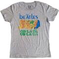 The Beatles Vintage Ob La Di (Back Print) Grey M Ladies T-Shirt