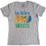 T-shirt The Beatles Vintage Ob La Di (Back Print) Grey L Feminino T-shirt