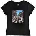 The Beatles Vintage Abbey Road (Back Print) Black M Sieviešu T-krekls