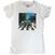T-shirt The Beatles Vintage Abbey Road (Back Print) White 2XL Feminino T-shirt