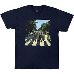 T-shirt The Beatles Vintage Abbey Road (Back Print) Navy Blue XL T-shirt