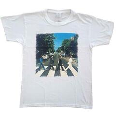 T-Shirt The Beatles Vintage Abbey Road (Back Print)