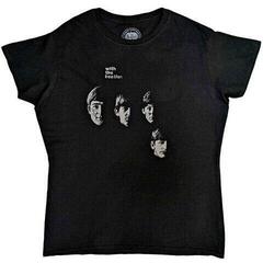 Skjorte The Beatles With The Beatles (Back Print) Black 2XL Dame Skjorte