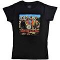 The Beatles Vintage Sgt Pepper (Back Print) Black S Donna Maglietta