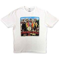 T-shirt The Beatles Vintage Sgt Pepper (Back Print) White XL T-shirt