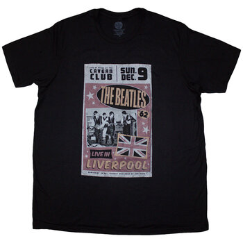 Shirt The Beatles Live In Liverpool Black 2XL Dames Shirt - 1