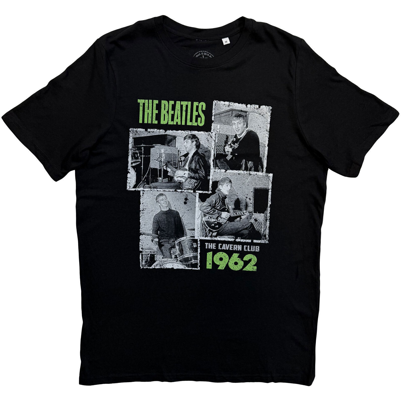 Camiseta de manga corta The Beatles Cavern Shots 1962 Black M Camiseta de manga corta
