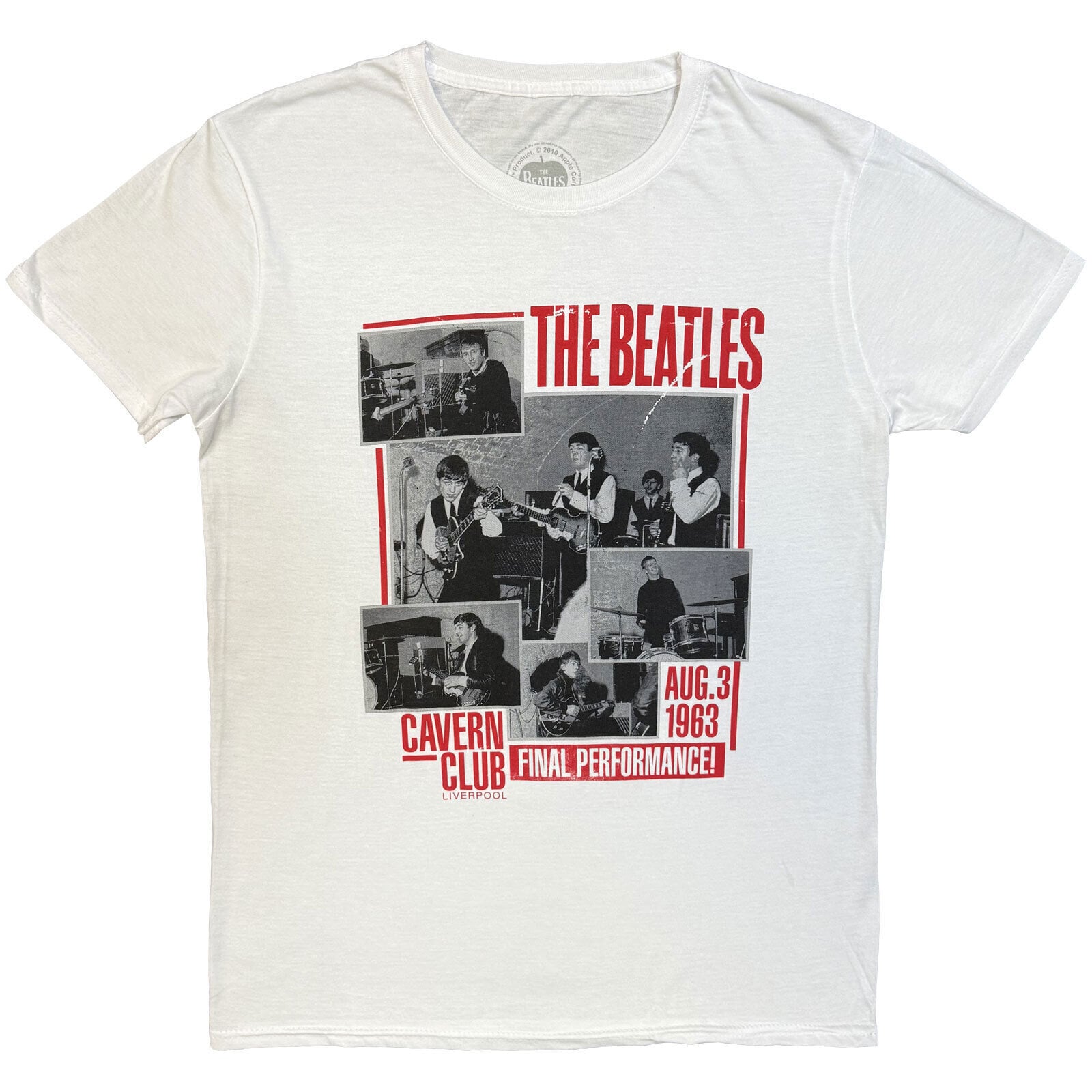 T-Shirt The Beatles Final Performance White M T-Shirt