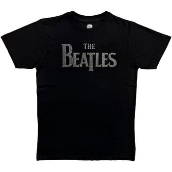 T-shirt The Beatles Drop T Crystals (Embellished) Black S T-shirt - 1