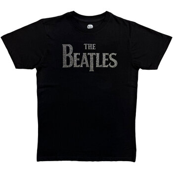T-särk The Beatles Drop T Crystals (Embellished) Black XL T-särk - 1