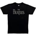 The Beatles Drop T Crystals (Embellished) Black XL Maglietta