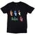 Camiseta de manga corta The Beatles Colour Faces Black 2XL Camiseta de manga corta