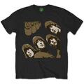 The Beatles Rubber Soul Sketch Black XL Shirt
