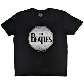 T-Shirt The Beatles Drumskin Black L T-Shirt - 1