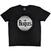 T-shirt The Beatles Drumskin Black XL T-shirt