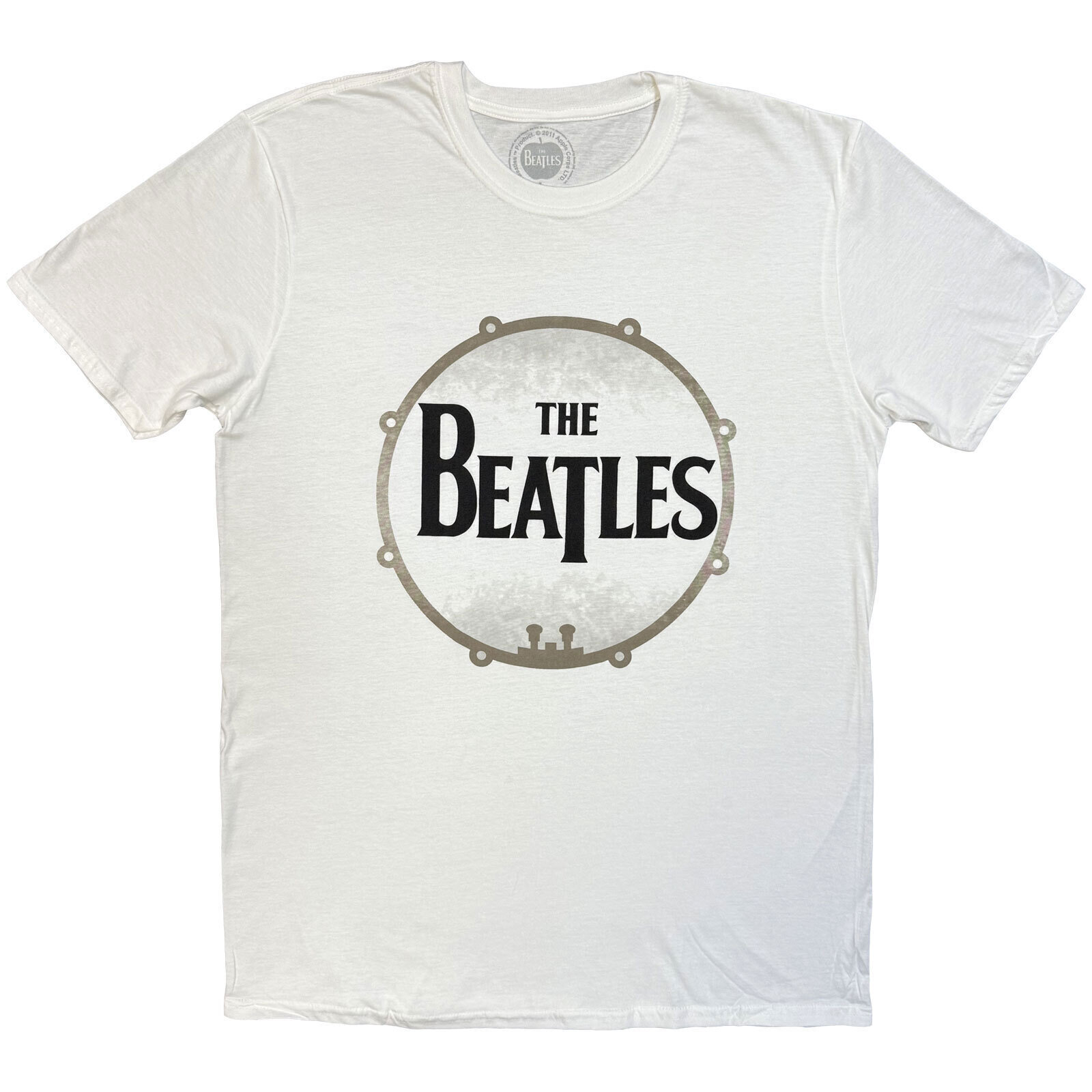 Skjorte The Beatles Drumskin White XL Skjorte