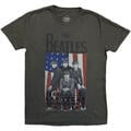 The Beatles Flag/Vegas Grey M Maglietta