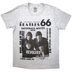 T-Shirt The Beatles 1966 Grey M T-Shirt