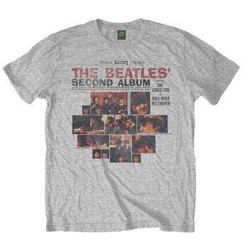 T-Shirt The Beatles Second Album Grey S T-Shirt - 1