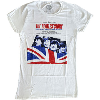 Camiseta de manga corta The Beatles The Beatles Story White S De mujer Camiseta de manga corta - 1