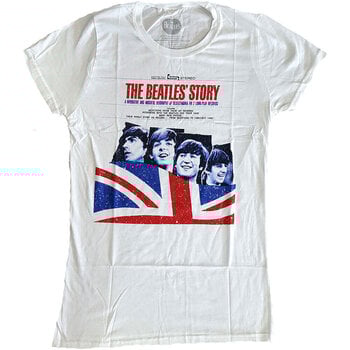 T-Shirt The Beatles The Beatles Story White L Damen T-Shirt - 1