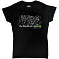The Beatles On Apple (Back Print) Black S Damă Tricou
