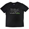 The Beatles On Apple (Back Print) Black XL Tricou