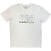 T-Shirt The Beatles On Apple (Back Print) White L T-Shirt
