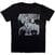 T-Shirt The Beatles Reverse Revolver Foiled (Embellished) Black S T-Shirt