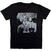Skjorte The Beatles Reverse Revolver Foiled (Embellished) Black XL Skjorte
