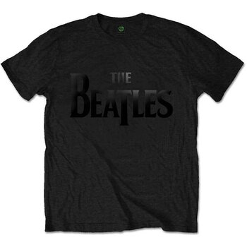 T-särk The Beatles Drop T Logo Gloss Print Black XL T-särk - 1