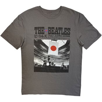 T-Shirt The Beatles At the Budokan Charcoal Grey L T-Shirt - 1
