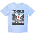 The Beatles At the Budokan Short Sleeve T-Shirt Light Blue L