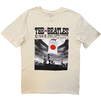 T-shirt The Beatles At the Budokan Off White M T-shirt - 1