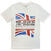 T-shirt The Beatles Budokan Set List (Back Print) White M T-shirt