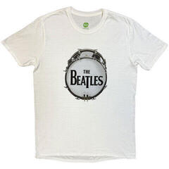 T-shirt The Beatles Original Drum Skin White L T-shirt