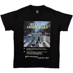 T-Shirt The Beatles Abbey Road 8 Track Black L T-Shirt